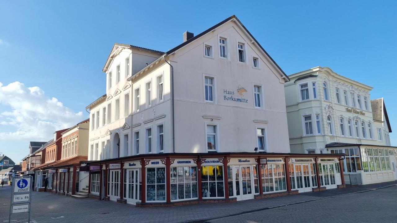 Haus Borkumitte Appartement Hohes Riff المظهر الخارجي الصورة